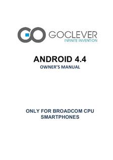 Goclever Quantum 2 manual. Tablet Instructions.